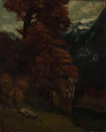 Gustave Courbet The Glen at Ornans Germany oil painting art